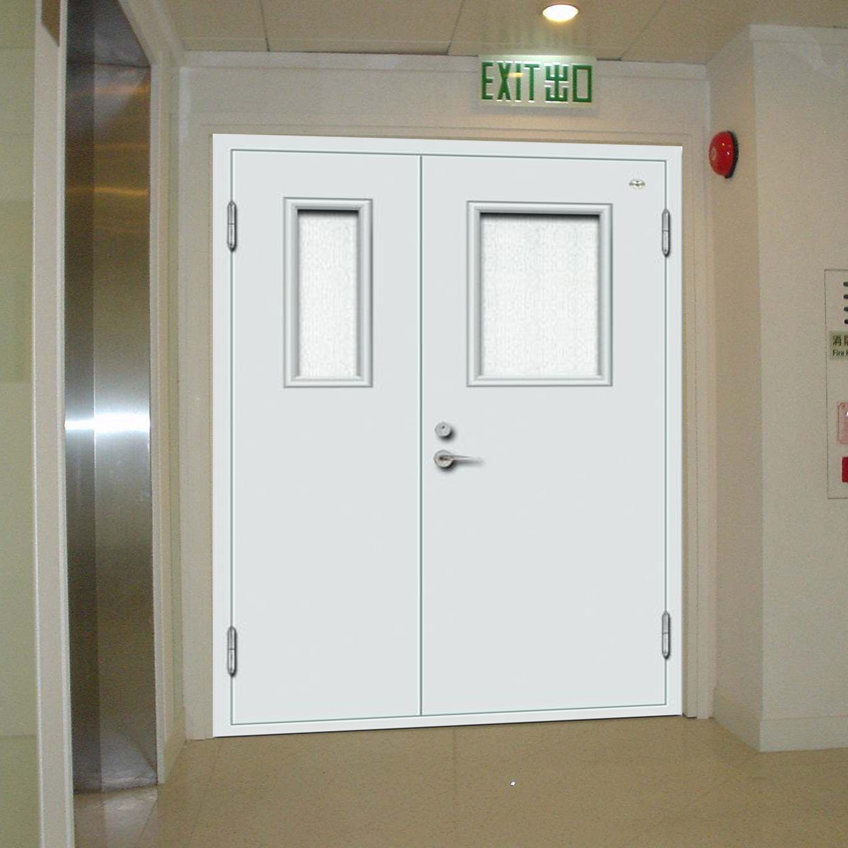 Modern metal core fire rated door for villa and hospital Manufacturers, Modern metal core fire rated door for villa and hospital Factory, Supply Modern metal core fire rated door for villa and hospital