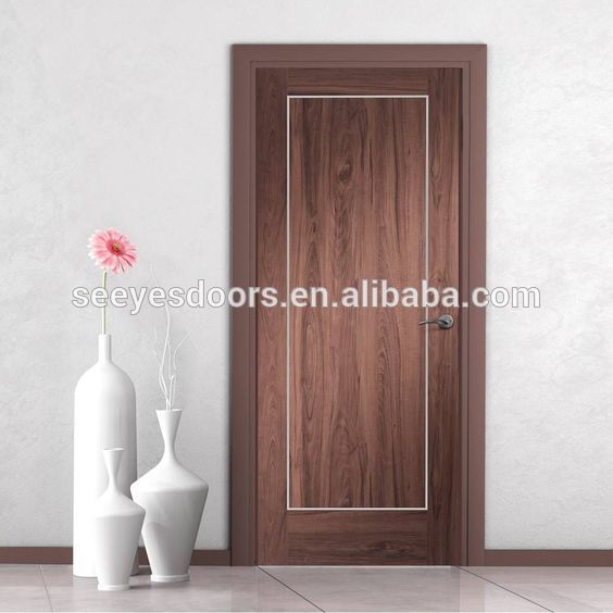 Kitchen Bathroom Waterproof Interior Wood Door