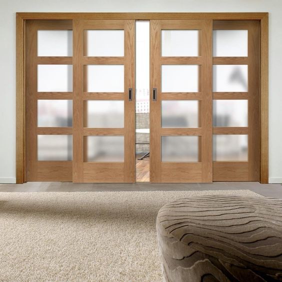 Modern Style Wooden Color Sliding Partition Door for Living Room Manufacturers, Modern Style Wooden Color Sliding Partition Door for Living Room Factory, Supply Modern Style Wooden Color Sliding Partition Door for Living Room