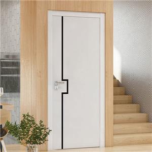 Modern Design Interior Melamine White Door