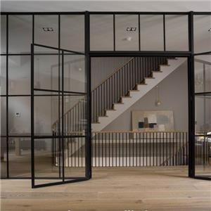 Aluminum Frame Tempered Glass/Tuffen  Door Nepal