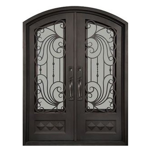 Modern Double Iron Wrought Security Door Manufacturer Nepals, Modern Double Iron Wrought Security Door Factory, Supply Modern Double Iron Wrought Security Door