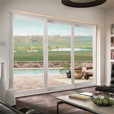 Aluminum Track Sliding Tempered Glass/Tuffen Door Nepal For Kitchen