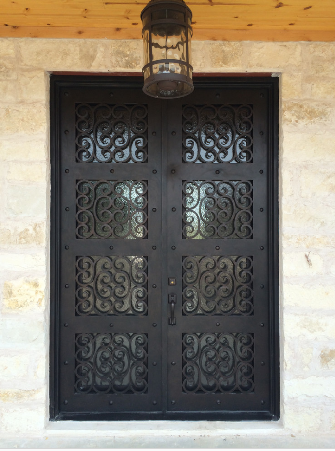High quality Wrought Iron Security Main Gate Entrance Doors Manufacturers, High quality Wrought Iron Security Main Gate Entrance Doors Factory, Supply High quality Wrought Iron Security Main Gate Entrance Doors