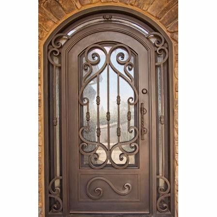 Classical Iron Security Carved Door Exterior Carving Front Door Nepal