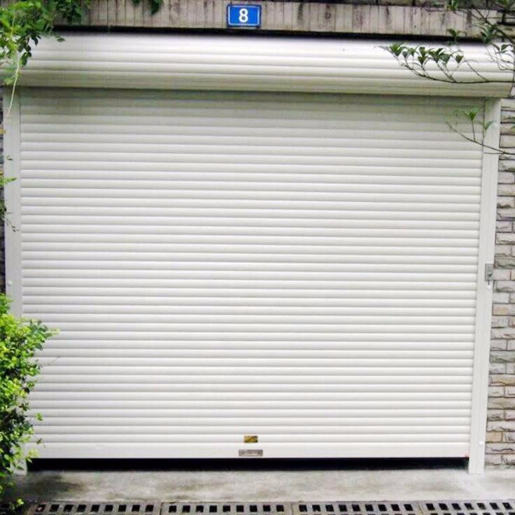 Simple Roll Up Shutter Aluminum Fireproof Garage Door