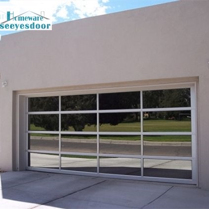 Automatic Sectional Stainless Glass Car Garage Door For Home Building Manufacturers, Automatic Sectional Stainless Glass Car Garage Door For Home Building Factory, Supply Automatic Sectional Stainless Glass Car Garage Door For Home Building