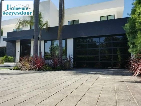 Automatic Sectional Stainless Glass Car Garage Door For Home Building Manufacturers, Automatic Sectional Stainless Glass Car Garage Door For Home Building Factory, Supply Automatic Sectional Stainless Glass Car Garage Door For Home Building