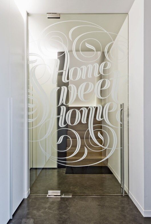 glass revolving door