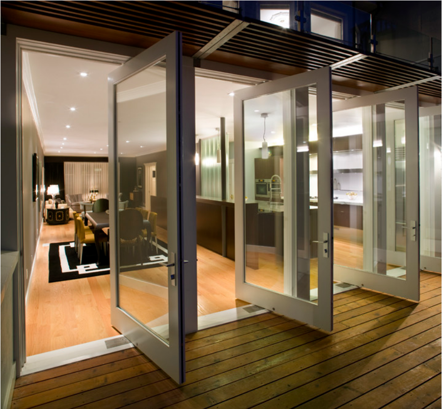 insulated folding door