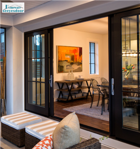 Interior White wooden Hanging Door for living room