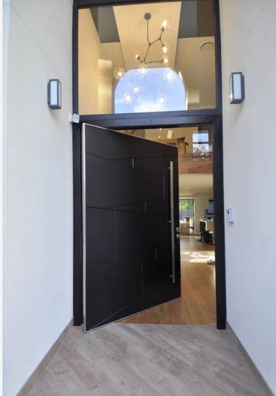 Modern Wood Entry Pivot Door Nepal With Frosted Tempered Glass Manufacturers, Modern Wood Entry Pivot Door Nepal With Frosted Tempered Glass Factory, Supply Modern Wood Entry Pivot Door Nepal With Frosted Tempered Glass