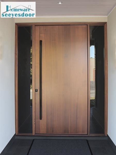 Natural designs teak wood painting Front Door Nepal  with sidelight Manufacturers, Natural designs teak wood painting Front Door Nepal  with sidelight Factory, Supply Natural designs teak wood painting Front Door Nepal  with sidelight