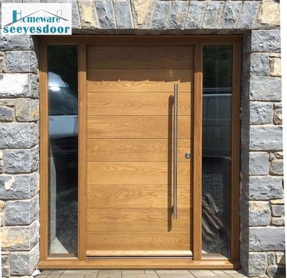 Natural designs teak wood painting Front Door Nepal  with sidelight Manufacturers, Natural designs teak wood painting Front Door Nepal  with sidelight Factory, Supply Natural designs teak wood painting Front Door Nepal  with sidelight