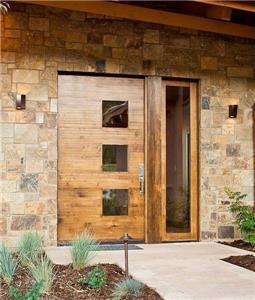 Vogue Designs Glass Solid Wood House Pivot Front Door Nepal 