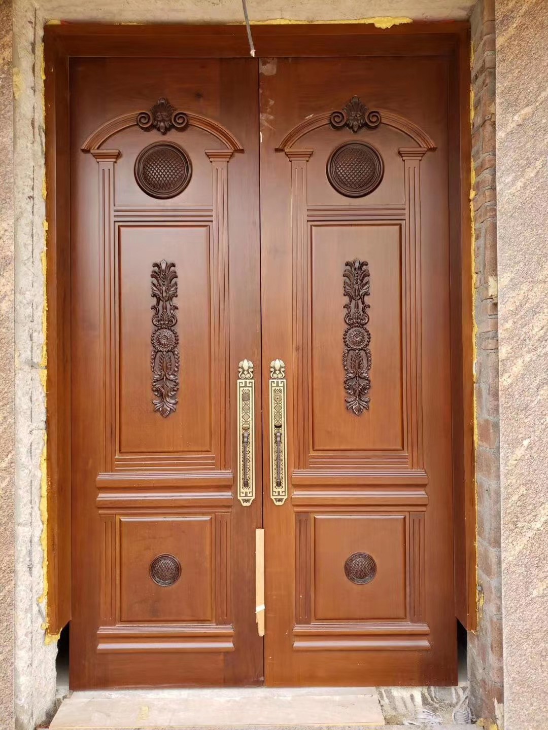 Decorative Designs Solid Wooden Frame Teak Wood Front Door Nepal  Manufacturer Nepals, Decorative Designs Solid Wooden Frame Teak Wood Front Door Nepal  Factory, Supply Decorative Designs Solid Wooden Frame Teak Wood Front Door Nepal 