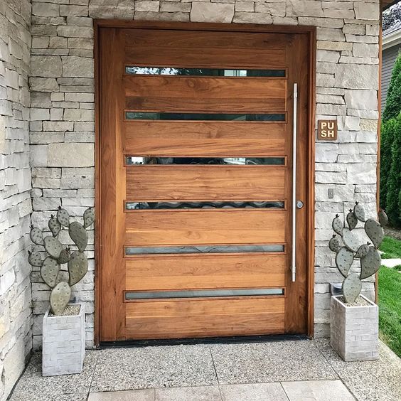 outside entry door