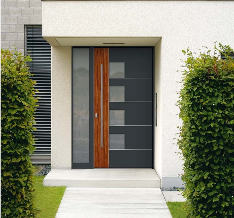 Hotel Building Huge Stainless Steel Front Door Nepal  with Sidelight Manufacturers, Hotel Building Huge Stainless Steel Front Door Nepal  with Sidelight Factory, Supply Hotel Building Huge Stainless Steel Front Door Nepal  with Sidelight