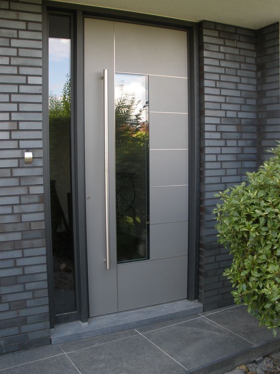 steel entrance door