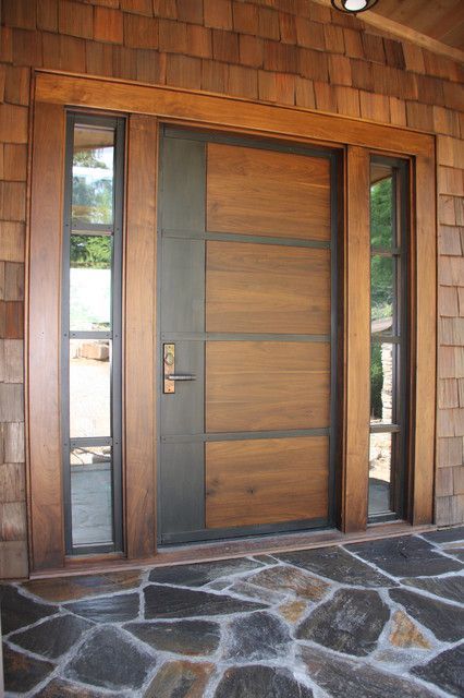 big wooden door