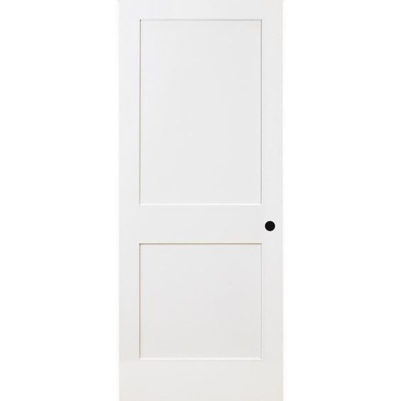 Elegant interior white door for living room