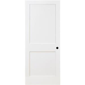 Elegant interior white door for living room