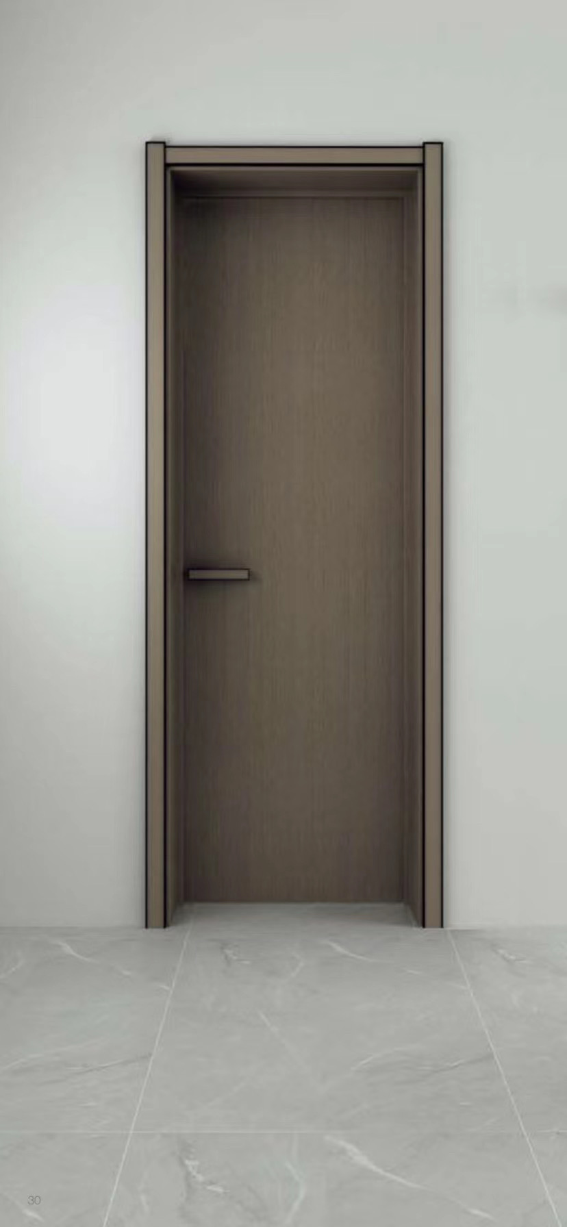 wood bedroom door