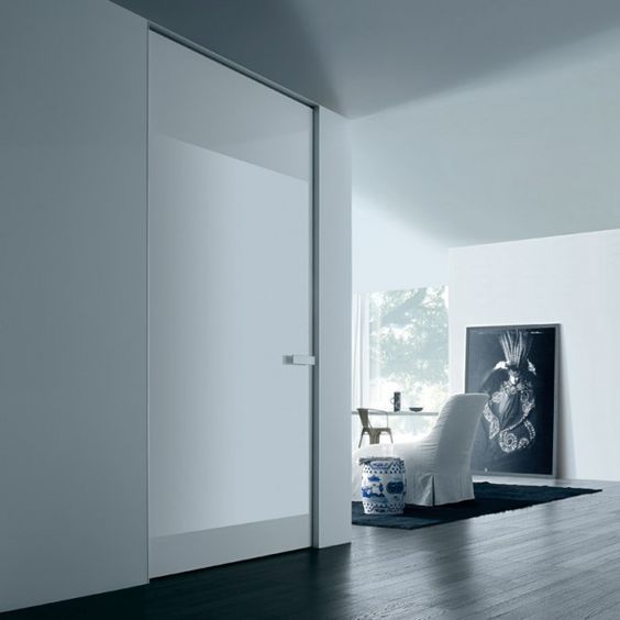 flush hidden door