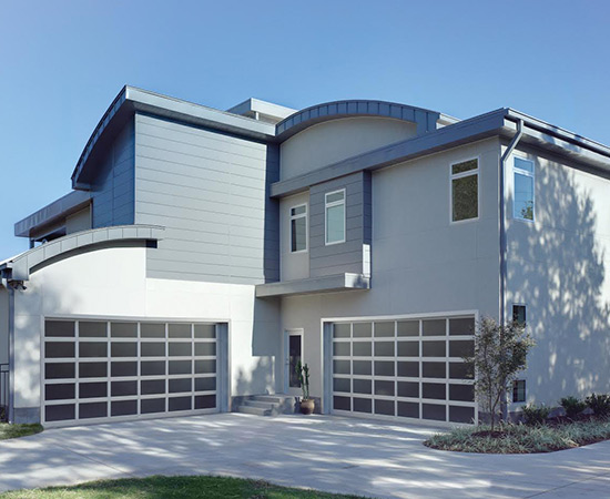 glass garage door glass garage door